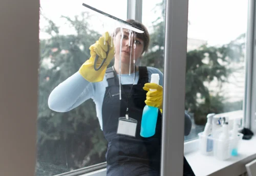 Nettoyage de vitres intérieures et extérieures à Candresse